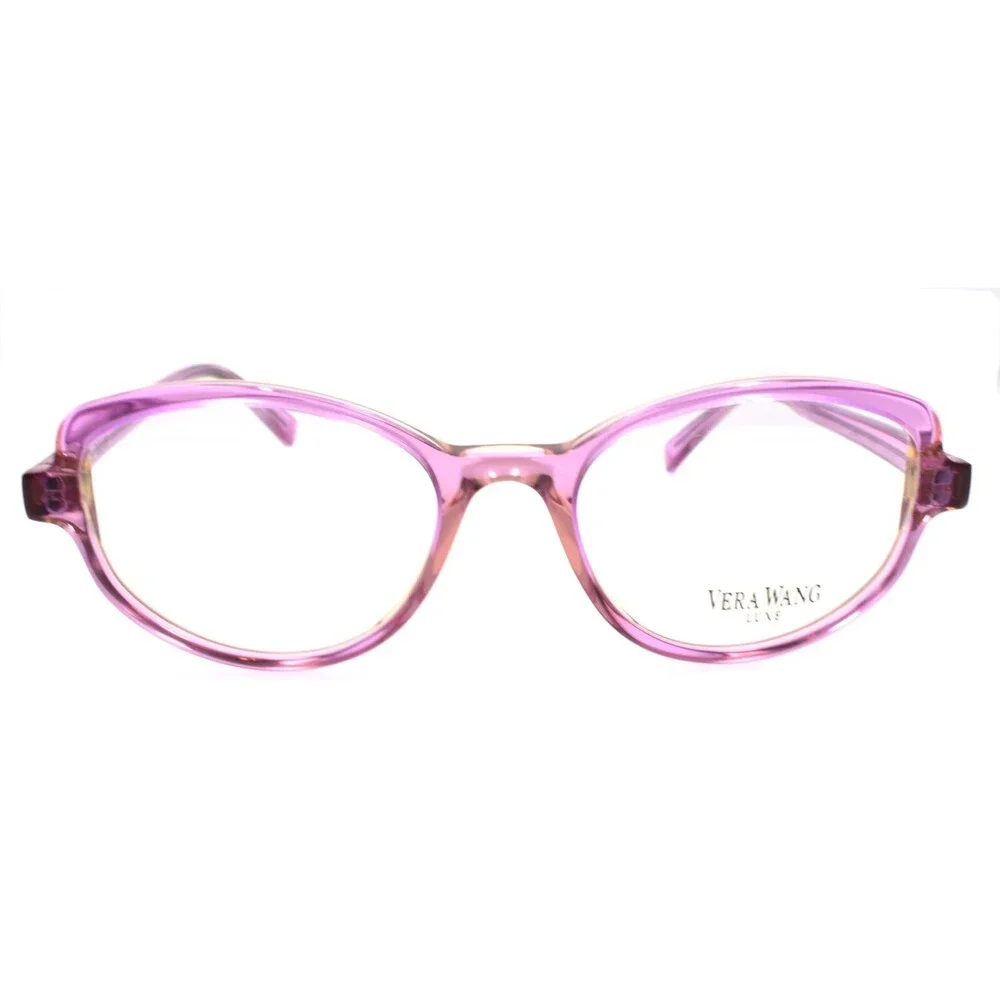 Vera Wang Thasia AY Women's Eyeglasses Frames 50-17-140 Amethyst Italy